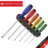 ราคา PB SWISS TOOLS ชุดไขควง 6 ตัว ด้ามยาง ปากแบน No.PB 8240.RB (49102326921)