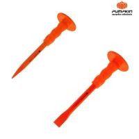 ราคา PUMPKIN สกัด เหล็กสกัด ด้ามยาง 10 นิ้ว แหลม 28302 / แบน 28301 - สกัดปากแหลม สกัดปากแบน หุ้มยาง พัมคิน ดีเยี่ยม delete (21690502514)