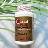 ราคา ยูบิควินอล Qunol® Plus, Keneka Ubiquinol™ 200mg + Omega-3, 250mg /or 300mg, 90 softgels (2711504010)