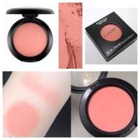ราคา MAC Powder Blush Peaches บรัชออนสีส้มพีช สีสวยประกายมุกนิดๆ (19072634861)
