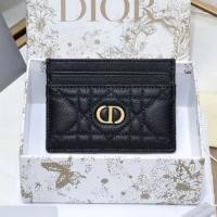 ราคา แบรนด์ใหม่และเป็นของแท้/DIOR Dior Caro cannage ลายห้าตาราง หนังวัวอ่อน กระเป๋าใส่บัตร กระเป๋าสตางค์ กระเป๋าใส่บัตร ของผู (25058445963)