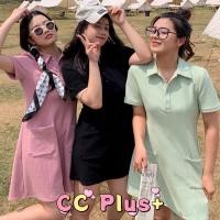 ราคา CiCi Plus+(3020)เดรสไหมพรมเข้ารูปที่ใส่แล้วสวยจริง โชว์หุ่นสวยๆสับๆสาวอวบอ้วน พลัสไซส์ ไซส์ใหญ่ (21146761540)