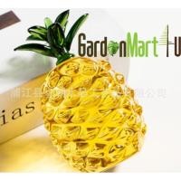 ราคา Gardenmart4u - CNY/แก้วผลไม้ตกแต่งคริสตัลทองสับปะรดFigurineของสะสมมือเป่าแก้วผลไม้สับปะรด (27793571656)