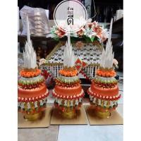 ราคา ต้นเทียนอุปัชฌาย์ ดอกข่า กรวยสุโขทัย(สินค้าสั่งทำขึ้นใหม่) กรวยงานบวชชาววัง (คละลาย) งานฝีมือคุณภาพเกรด A (7577508009)