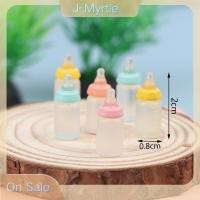 ราคา J-Myrtle 6 ชิ้น 1:12 Dollhouse Miniatures ขวดนมขวดนมตุ๊กตาตกแต่งบ้าน (54302362935)