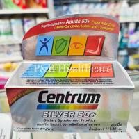ราคา พร้อมส่ง90เม็ด Centrum Silver 50+ เซนทรัม ซิลเวอร์ 50+ (กล่องเทา) (1001691874)