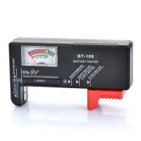 ราคา Battery Tester เครื่องวัดแบตเตอรี่ รุ่น BT-168 (Black) #9 (738458579)