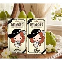 ราคา แผ่นน้ำหอมมิโดริ Midori Air Freshener น้ำหอมในรถยนต์ กลิ่นJomaPear&freesia โจมา ซองสีครีม แพ็ค2ชิ้น (6329163000)