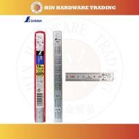 ราคา SHINWA JIS 1 ไม้บรรทัดสแตนเลสแบบแข็ง Chrome Finish (23868827080)