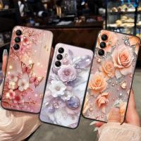 ราคา เคส Samsung A17 5G / A27 5G / A37 5G / A57 5G พิมพ์ลายดอกไม้สวยงาม หรูหรา โดดเด่น อินเทรนด์ (40020319155)