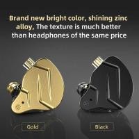 ราคา ZSN 1Ba+1Dd Hybrid Driver In-Ear Gaming Speaker Earphone HIFI Bass Music Earbuds Metal Monitor Head (29503936534)