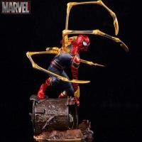 ราคา [เล่นโมเดลหิมะ] Iron Man Spider-Man Marvel Far From Home โมเดลรูปปั้นเครื่องประดับรูป Spider-Man (25834707589)