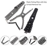 ราคา [MAKY] คีมตกปลาพลาสติกพร้อมเครื่องมือถอดตะขอจับปลาดุกพร้อมด้ามจับกันลื่นและเชือกเส้นเล็ก TH (50254924951)