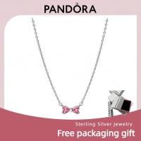 ราคา 100% identical Pandora S925 เงินสเตอร์ลิงเครื่องประดับจี้สร้อยข้อมือของขวัญสร้อยคอจี้โบว์ 394235ค01 (25747797252)