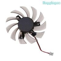 ราคา RR 75 มม.PLD08010S12H 2Pin Cooler พัดลมกราฟิกการ์ดพัดลมระบายความร้อนสําหรับ Gigabyte 6850 7970 GTX 460 GTX560Ti R270X R7 260x (57601125005)