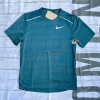 ราคา เสื้อวิ่ง Nike Breathe Miler Short Sleeve “Dark Green” ของแท้100% (24239158107)