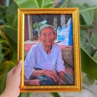 ราคา กรอบรูปสีทอง ขนาด A4 แขวนผนัง+ตั้งโต๊ะ งานลายไทย งานกระจก กรอบรูป+รูป (25127997949)