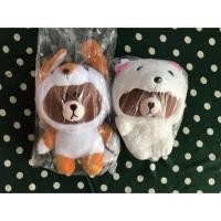 ราคา ตุ๊กตา หมีบราวน์ใส่ชุดสัตว์ ขนาด 30-35 cm (732121706)