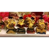 ราคา ตุ๊กตาเรซิ่นนกฮูกบัณฑิตน้อย ชุด 4ตัว (259623067)