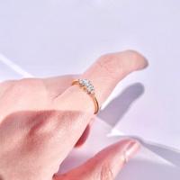 ราคา แหวนเพชรแท้มินิมอลทอง18k (22934985049)