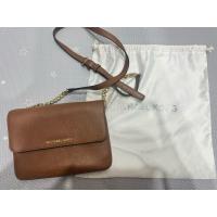 ราคา MICHAEL KORS ของแท้% Bedford หนังวัวสีน้ำตาล Crossbody Bag สภาพ like new (26362600476)