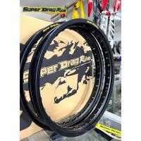 ราคา ขอบล้อ/ วงล้อขอบเรียบ ดุ้งยาก เกรดมิเนียมคุณภาพ SuperDrag รุ่นสีล้วน 1.2/1.4-17 (4256029755)