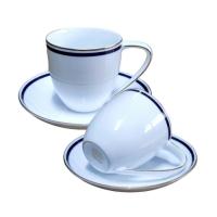 ราคา Adam & Eve Coffee Cup ชุดแก้วกาแฟ Total 2set. (24122276674)