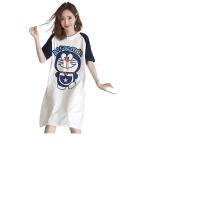 ราคา discount℡❍☼Women's Nightgowns Cheap Women Cute Pyjamas Short Sleeve Pajamas Sleepwear Baju Tidur Night Dress (10786452472)
