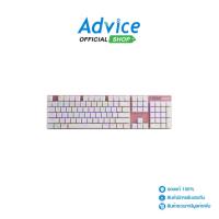 ราคา KEYBOARD (คีย์บอร์ด) OKER KB-84 GAMING RGB (PINK/WHITE) - (BLUE-SWITCH) - A0137406 (20054568329)