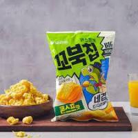 ราคา พร้อมส่ง 꼬북칩콘스프맛 ข้าวเกรียบรสซุปข้าวโพด Orion Turtle Chips Corn Soup Taste 65g (8985201603)