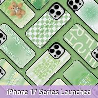 ราคา เคสโทรศัพท์เกาหลี iPhone 17 เปิดตัว Green Collection Hard Slim Design เกาหลีสวยน่ารัก Samsung Galaxy เข้ากันได้กับ iPhone pro max mini plus 16 15 14 S25 S24 coquad (40820608330)