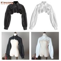 ราคา [Kloware] เสื้อคอปกผู้หญิง ผ้าฝ้าย peter pan คอเสื้อครึ่งตัว ตุ๊กตาเสื้อเบลาส์ปลอม (26987271349)