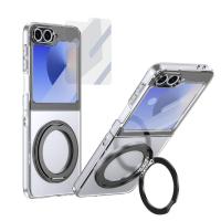 ราคา พร้อมใหม่สําหรับ Samsung Galaxy Z Flip 7 Case Stand Flip6 ไร้สายชาร์จฝาครอบแม่เหล็ก Flip5 เคสป้องกัน (43607144162)