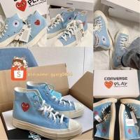 ราคา Converse Comme des Garcons All Star CDG play Chuck Taylor 70 CDG High Beam (43378444618)