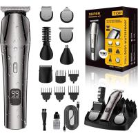 ราคา ที่กันหนวดเคราและปัตตาเลี่ยนตัดผมสําหรับผู้ชาย, มีดโกนไฟฟ้าและเครื่องโกนหนวดสําหรับจมูกร่างกายใบหน้าหนวด, ที่กันขนไร้สาย, ชุดกรูมมิ่งชายกันน้ (49203168454)