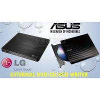 ราคา ASUS SDRW-08D2S-U / LG Portable External DVD Writer สีดํา (23643480666)