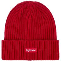 ราคา SUPREME OVERDYED BEANIE SS24 - RED (24918792039)