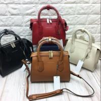 ราคา Charles & Keith Double Zip Structured Bag2017 (Outlet) กระเป๋าแบรนด์เนม (736630107)