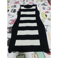ราคา เดรสใส่ทำงาน แขนกุด สีดำ มือ2 แบรนด์ZEIN (7955584504)