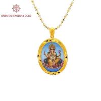 ราคา OJ GOLD จี้พระพิฆเนศ3มิติ 1สลึง 3.8 กรัม 96.5% ขายได้ จำนำได้ มีใบรับประกัน จี้ทองแท้ (24960601516)
