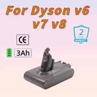 ราคา แบตเตอรี่สำหรับ Dyson V6 V8 25.2V 3000mAh รับประกัน 2 ปี (54154769309)