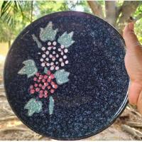 ราคา ใหม่ จานเคลือบลายหินอ่อนลายสวย (25213572831)