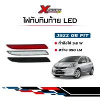 ราคา 1 คู่ ไฟทับทิมท้าย LED Jazz GE FIT ปี 2010 - 2013 กรอบสีดำ, แดง,ขาว (6042383850)