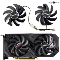 ราคา พัดลมการ์ดจอ ASROCK RX 570 590 5500XT 5600XT Phantom graphics card fan PVA080E12R (29982683508)