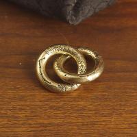 ราคา ทองเหลือง Solid Qiankun แหวน Transfer จี้ Yin Yang แหวนเก้าตัวอักษร Mantra แกะสลักแบบบูรณาการ Seven-Star เปลี่ยน Qi (53204382355)