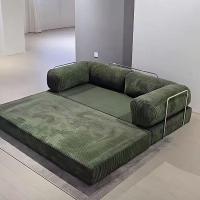 ราคา โซฟาพับเก็บได้ โซฟาเตียงนอน compression sofa 3-4ที่นั่ง ขนาด 180/200ซม ปรับเป็นที่นอนได้ เบาะนุ่ม นั่งสบาย A (27289830255)