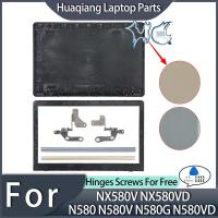 ราคา พลาสติกสําหรับ N580 NX580 N580G X580V N580V N580VD X580VE X580VD N580VE LCD BACK Cover/Bezel บานพับเปลี่ยนทอง/สีเทา (46302145264)