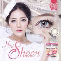 ราคา ⚡️#KittyKawaii #คอนแทคเลนส์ รุ่น Mini SHEER [สีน้ำตาล , สีเทา] #บิ๊กอาย มีค่าสายตาปกติ ถึง (-2.00) (8796962201)
