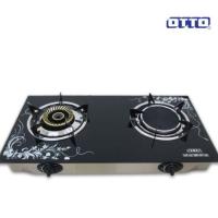 ราคา OTTO เตาแก๊สหัวคู่หน้าคริสตัล หัวผสม รุ่น GS-893 (16112238380)