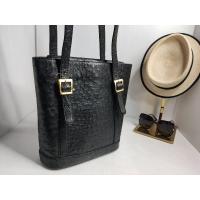 ราคา กระเป๋าหนังนกกระจอกเทศแท้สีดำ (19045656578)